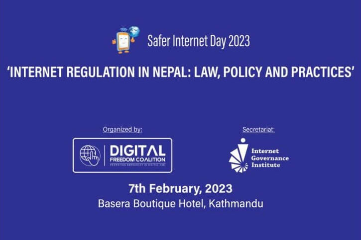 High level discussion on Internet regulation in Nepal on the occasion of the Safer Internet Day 2023
